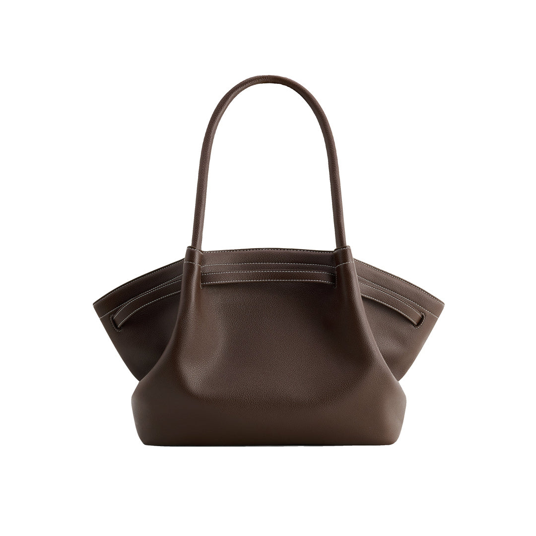 JW PEI Hana Large Tote Bag - Dark Brown by JW PEI