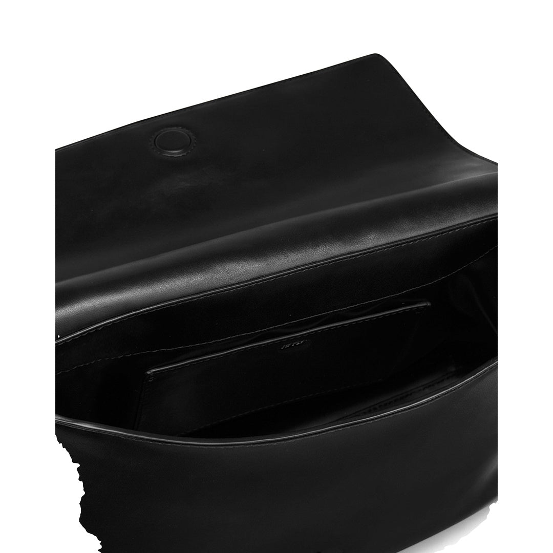 JW PEI Isolde Flap Shoulder Bag - Black by JW PEI