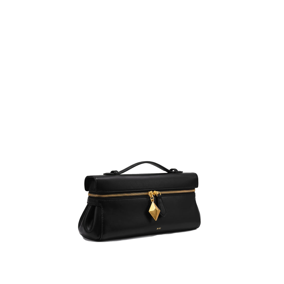 JW PEI Thea East-West Top Handle Bag - Black by JW PEI