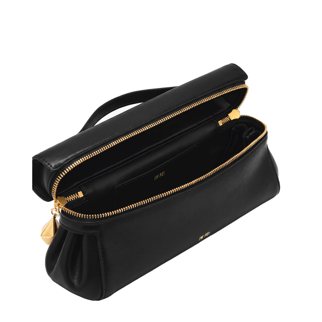 JW PEI Thea East-West Top Handle Bag - Black by JW PEI