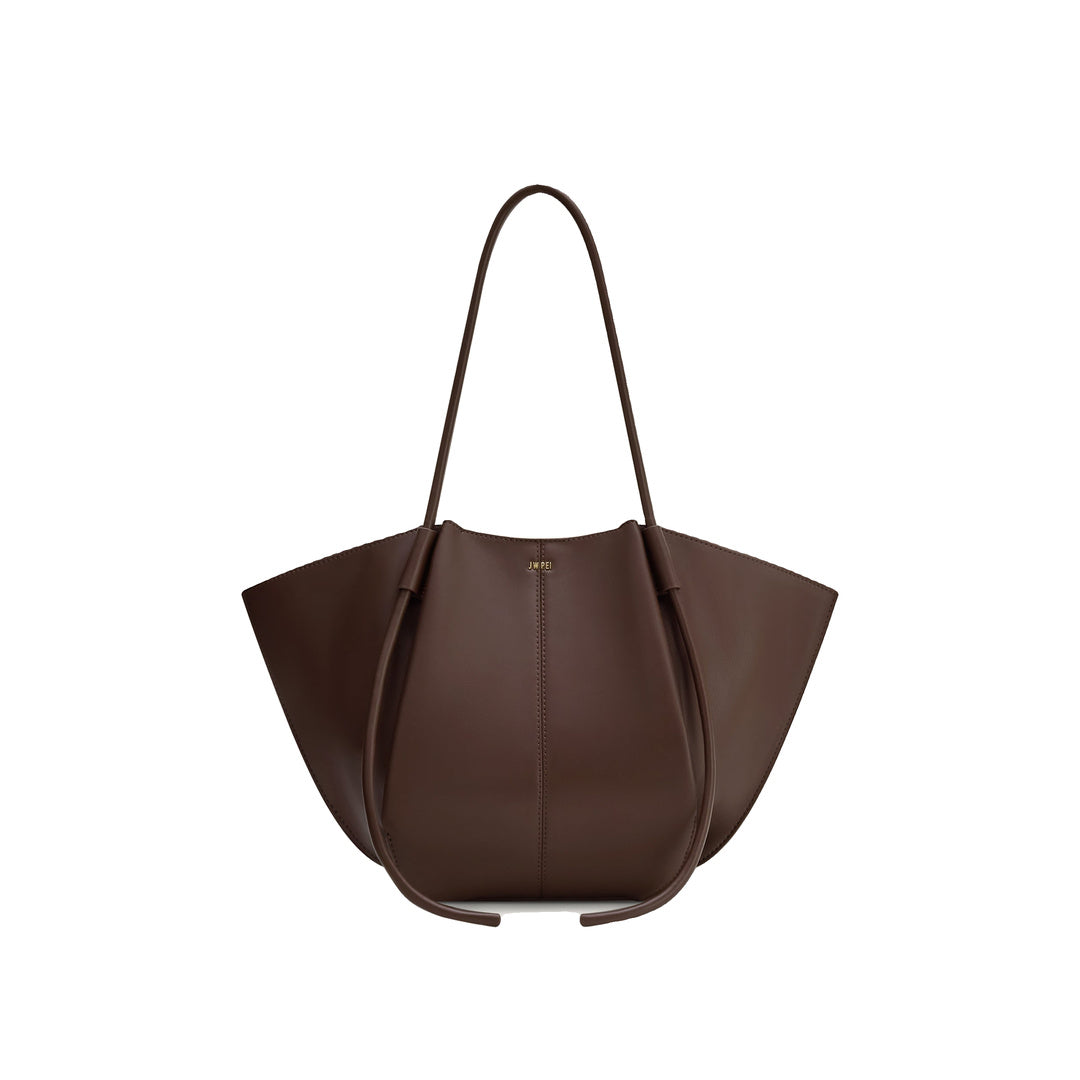 JW PEI Nala Wide Tote Bag - Deep Brown by JW PEI