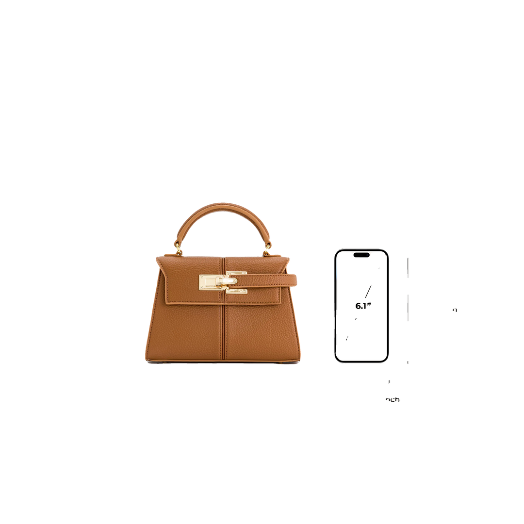 JW PEI Elise Top Handle Bag - Brown by JW PEI
