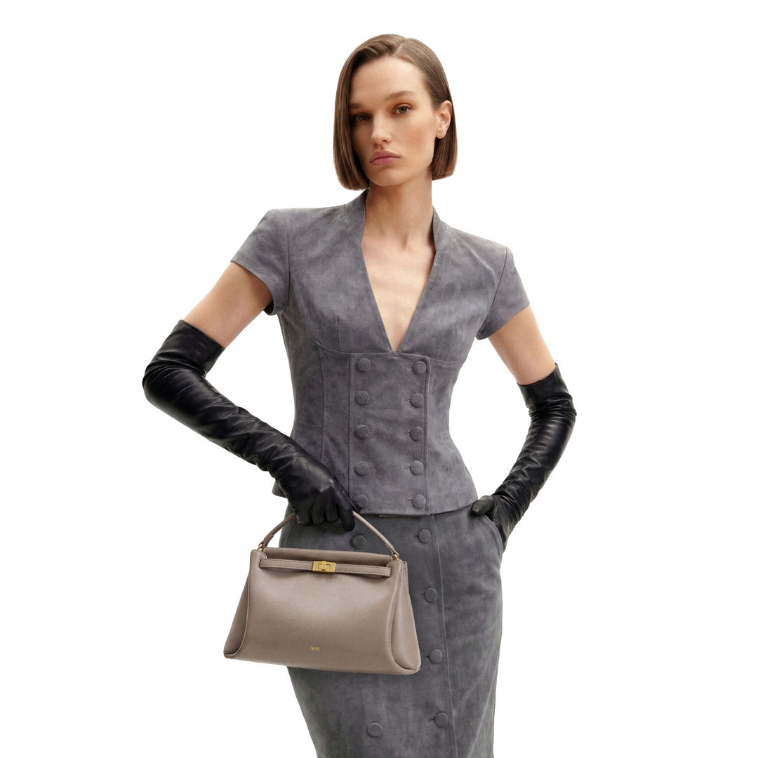 JW PEI Carmen Top Handle Bag - Apricot by JW PEI
