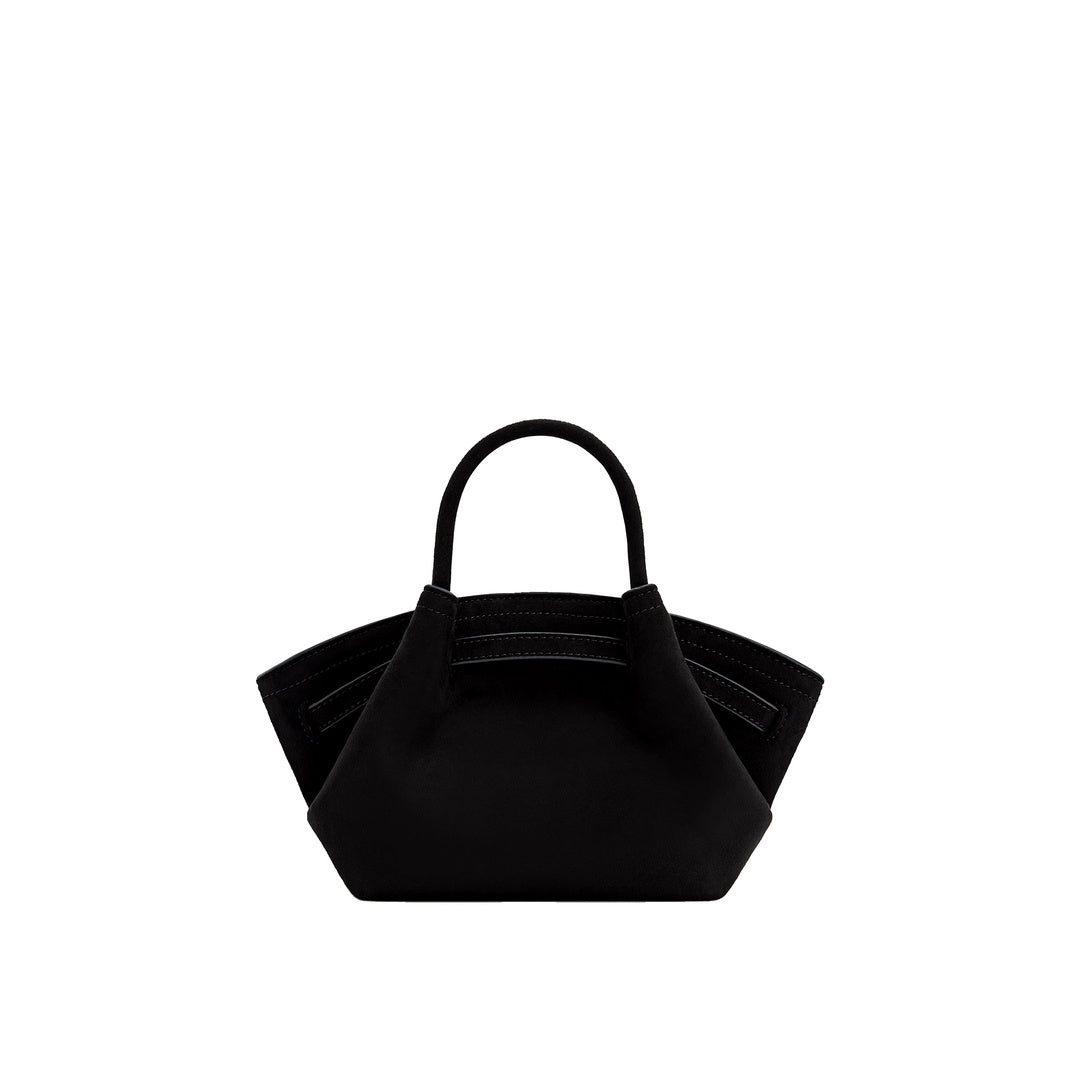 JW PEI Hana Mini Faux Suede Tote Bag - Black by JW PEI