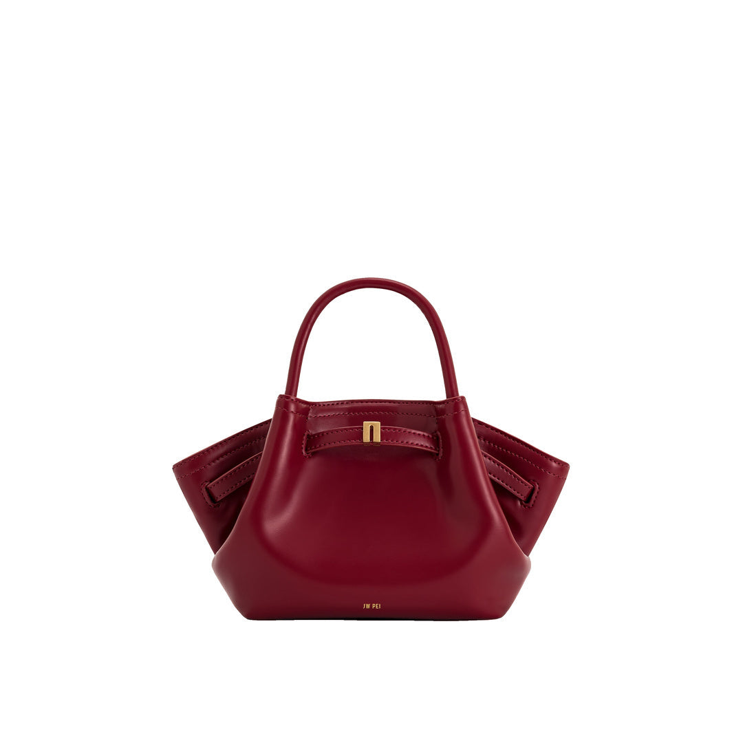 JW PEI Hana Mini Tote Bag - Claret by JW PEI