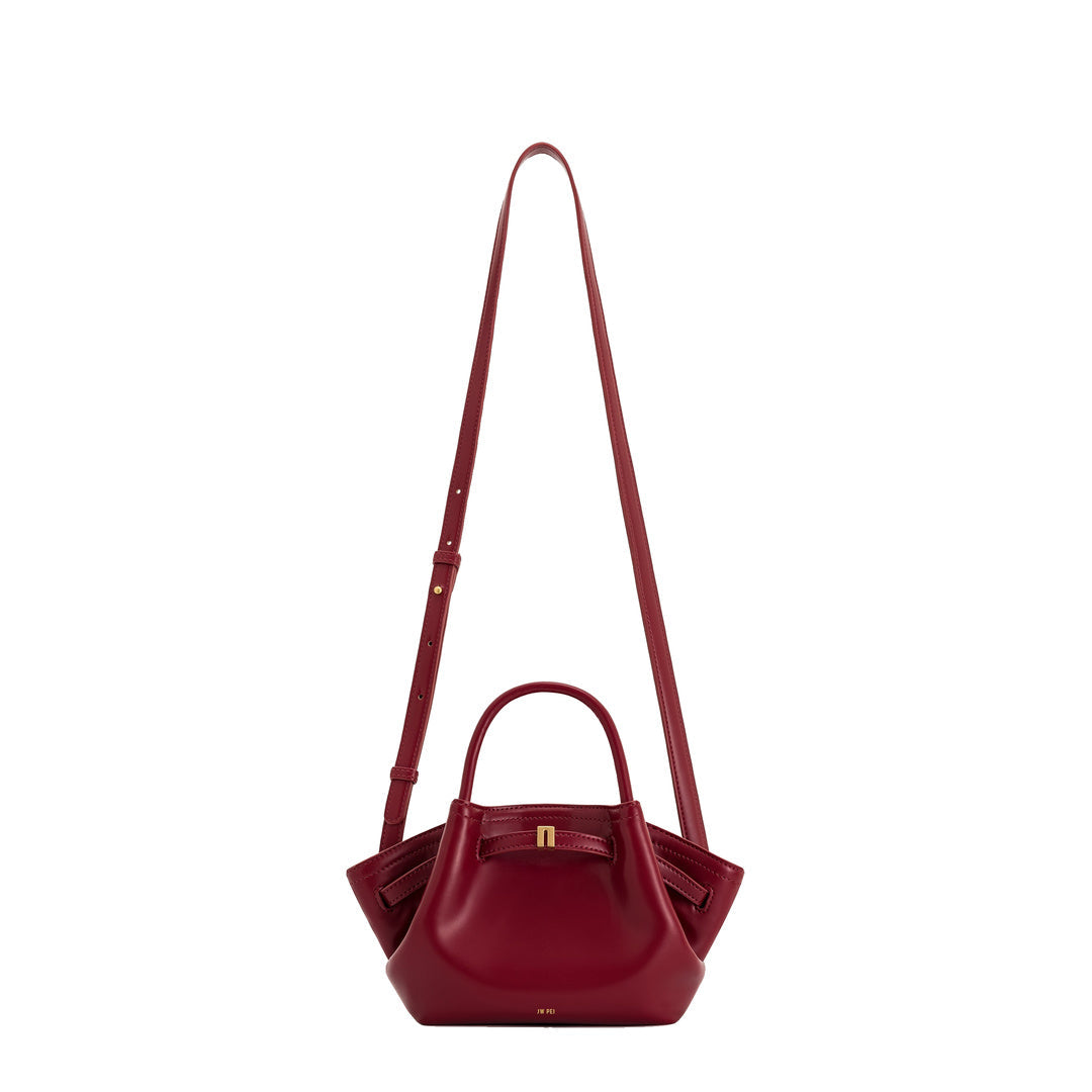 JW PEI Hana Mini Tote Bag - Claret by JW PEI