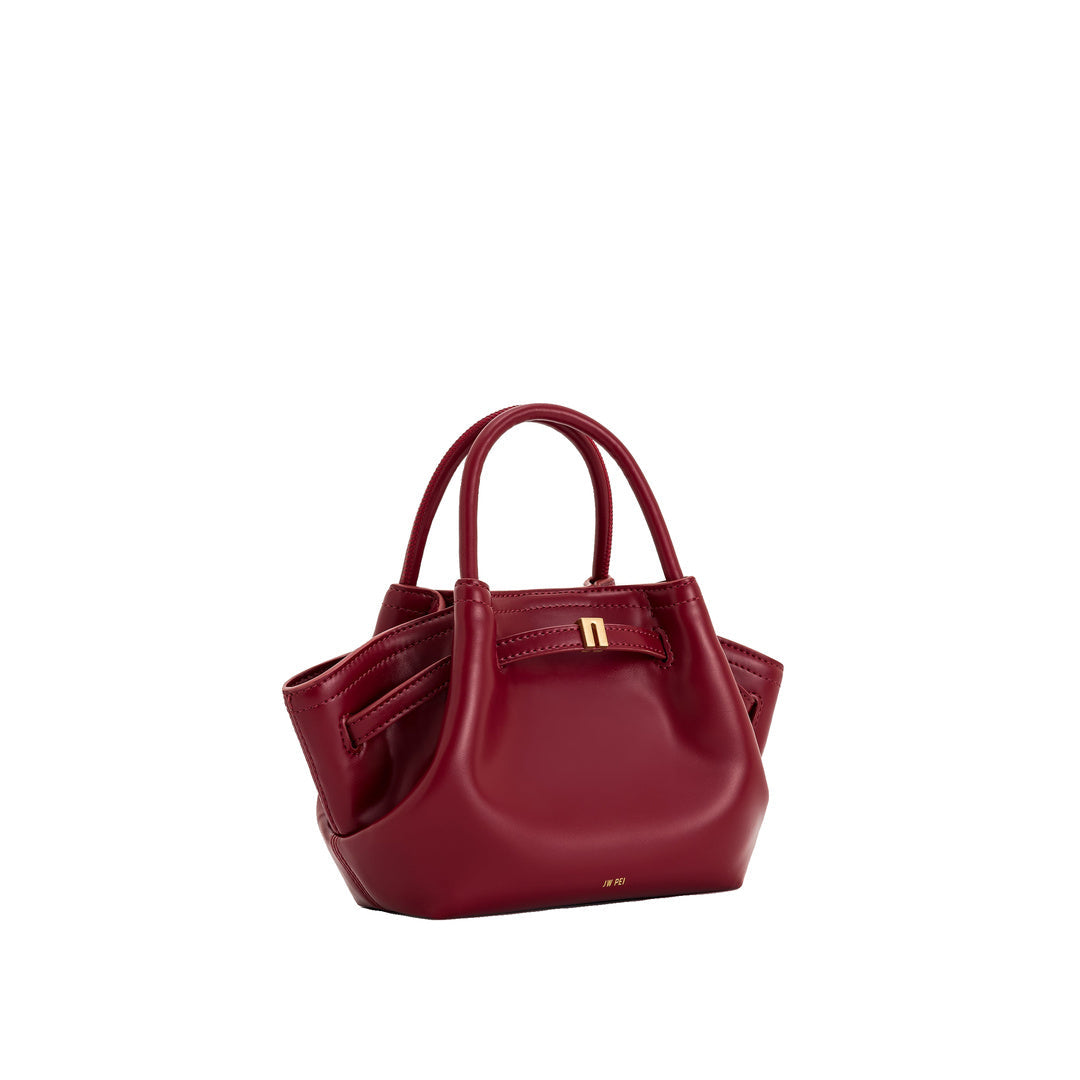 JW PEI Hana Mini Tote Bag - Claret by JW PEI
