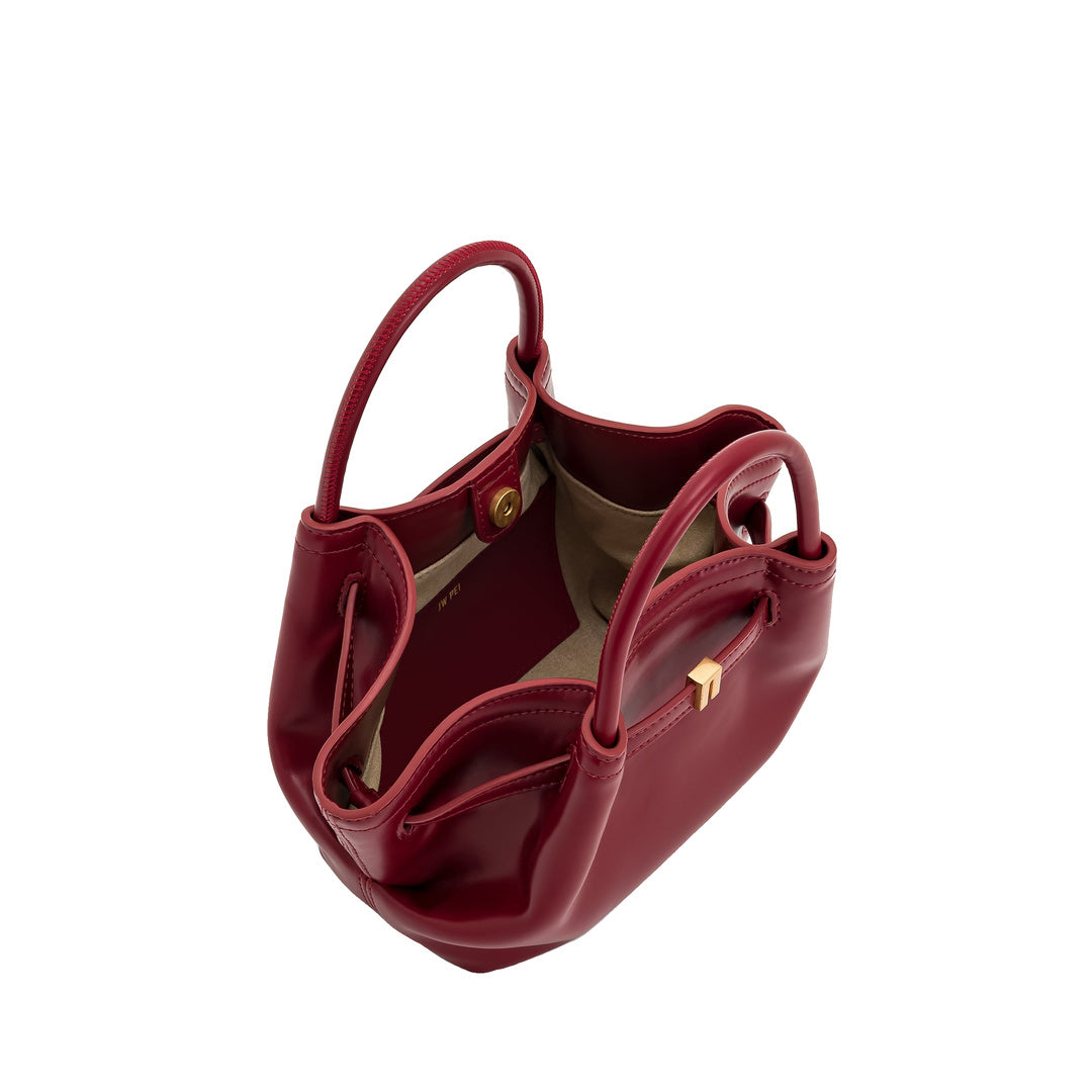 JW PEI Hana Mini Tote Bag - Claret by JW PEI