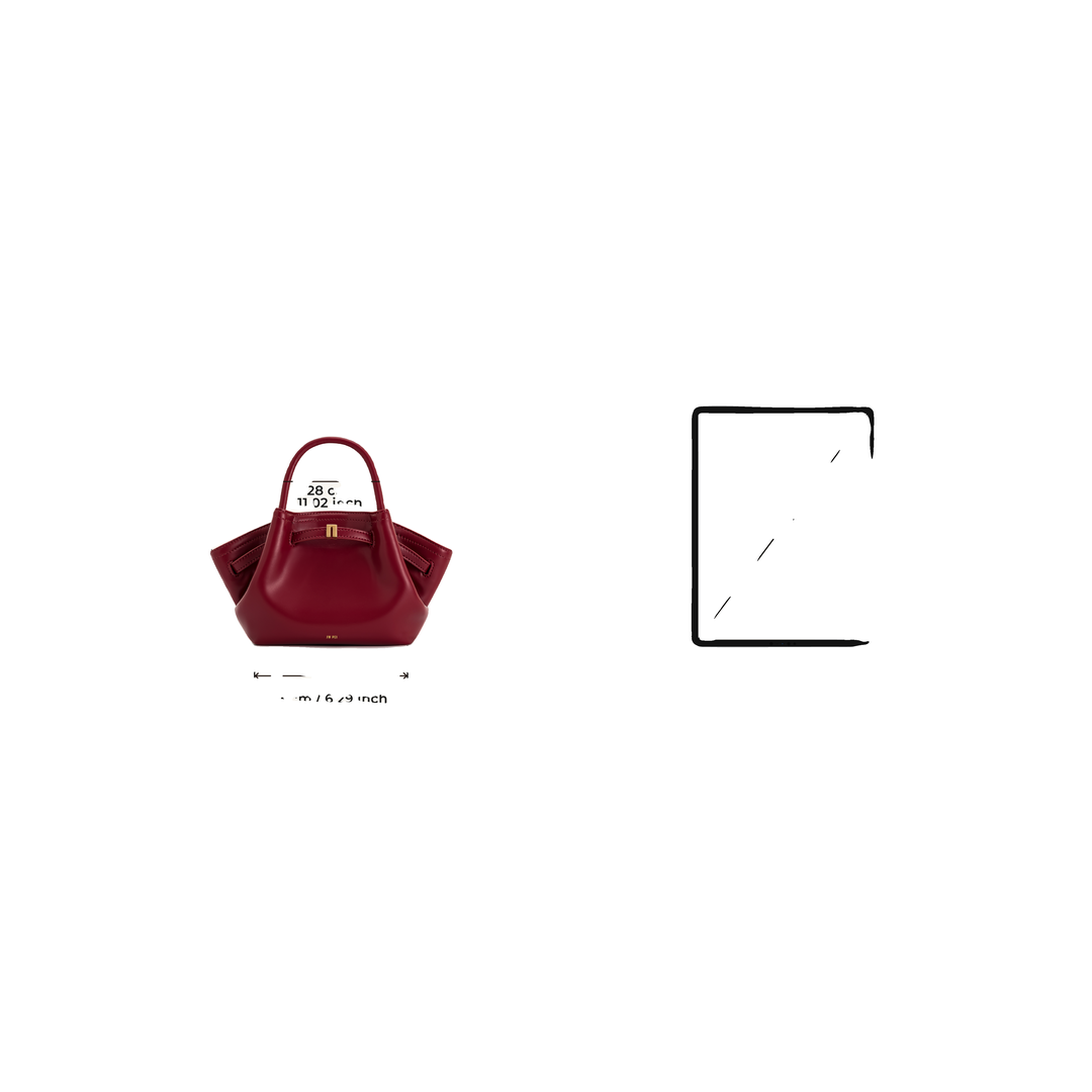 JW PEI Hana Mini Tote Bag - Claret by JW PEI