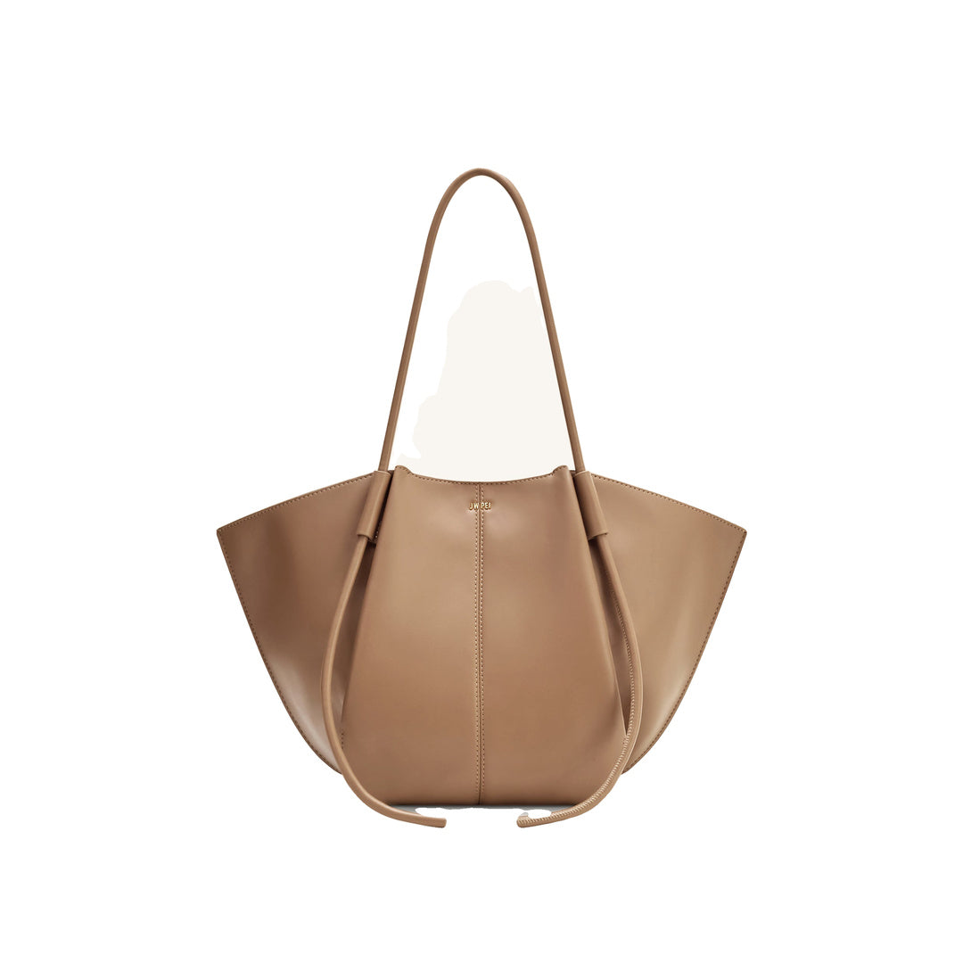 JW PEI Nala Wide Tote Bag - Clay Brown by JW PEI