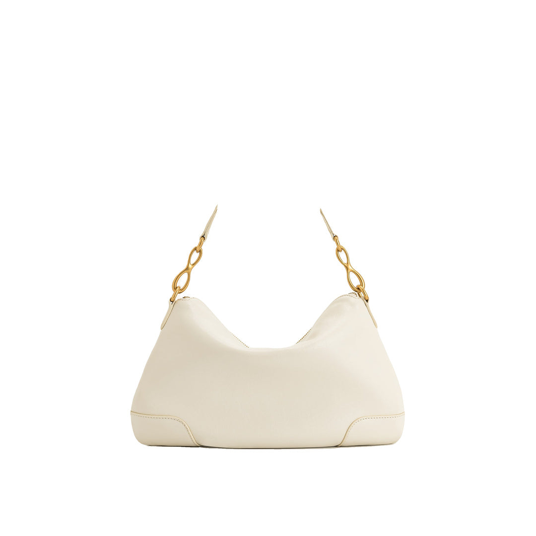 JW PEI Jayla Metal Pendant Embellished Shoulder Bag - White by JW PEI