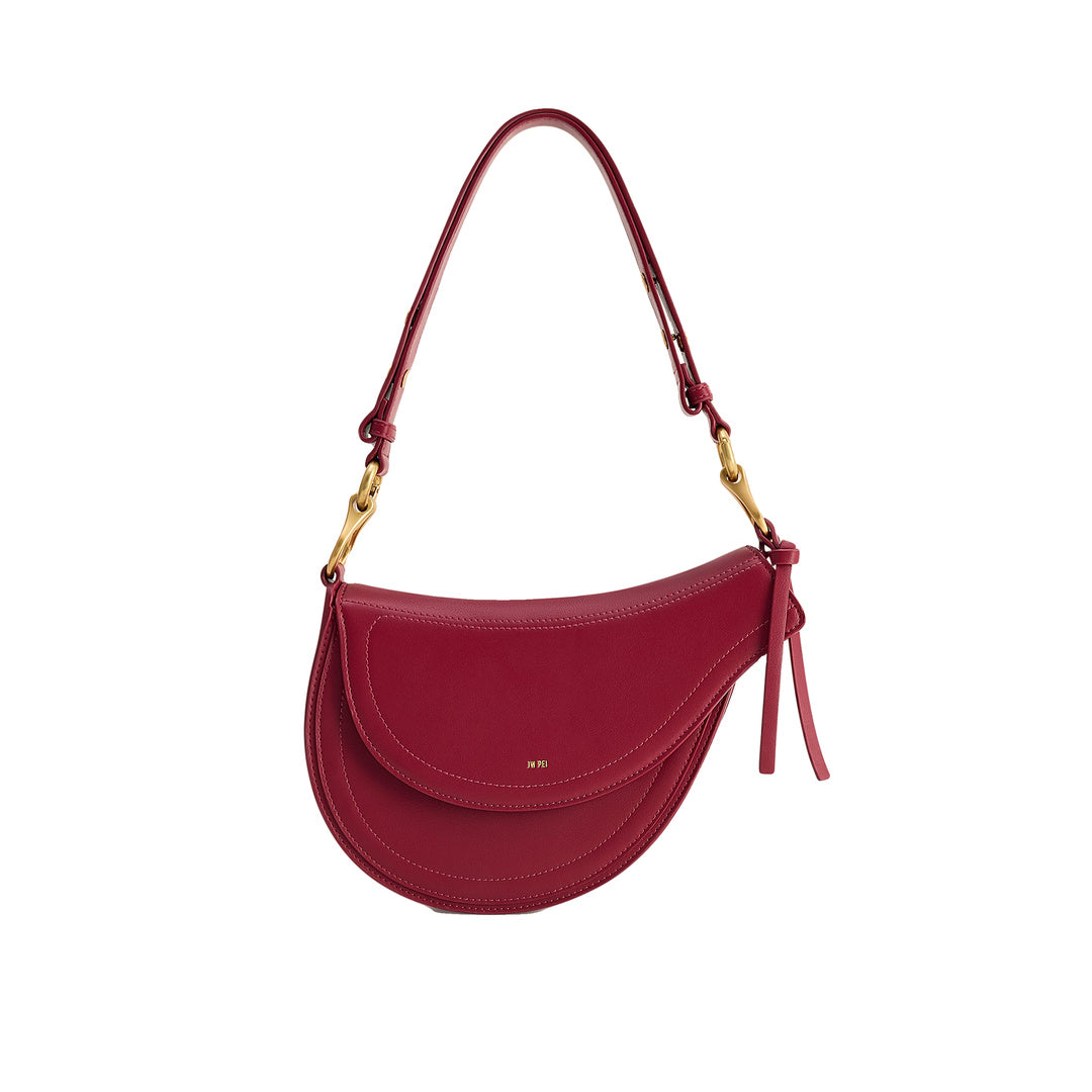 JW PEI Ashlie Crossbody Bag - Burgundy by JW PEI