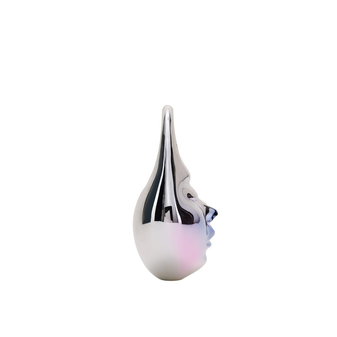 JW PEI Lillian Face Crescent Top Handle Bag - Silver by JW PEI