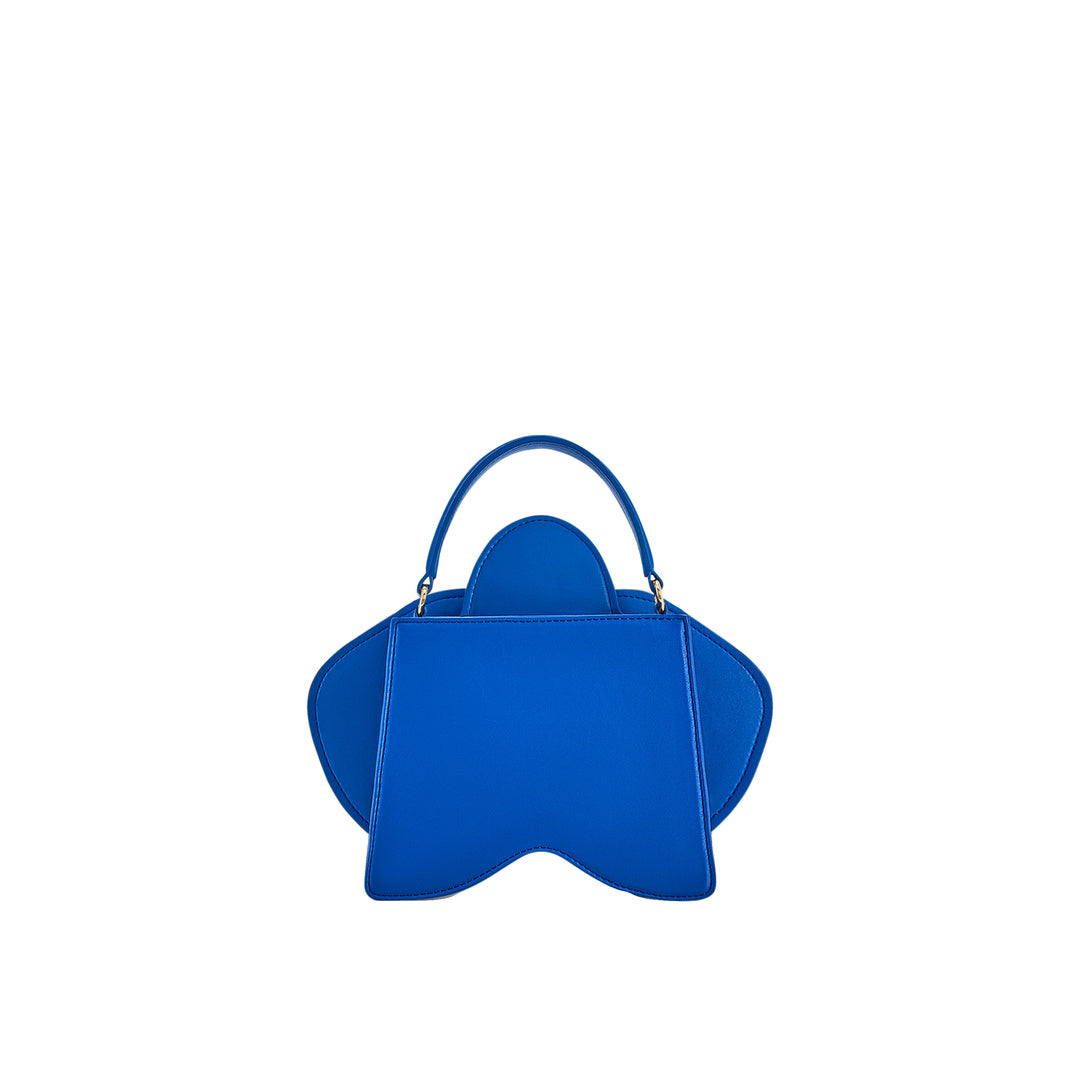 JW PEI Flora Orchid Shaped Top Handle Bag - Blue by JW PEI