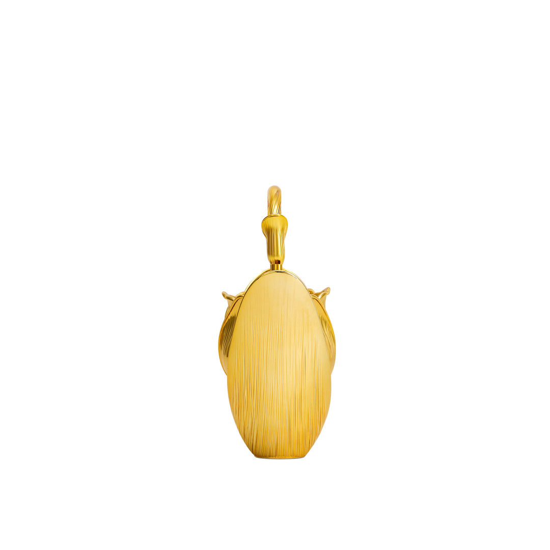 JW PEI Ella Tulip Vase Top Handle Bag - Gold by JW PEI