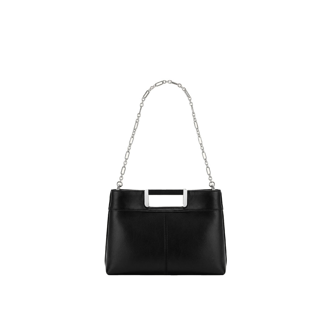 JW PEI Elodie Chain Handle Top Handle Bag - Black by JW PEI