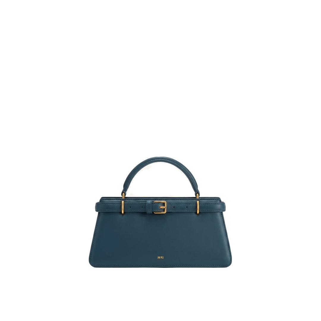 JW PEI Elena Classic Top Handle Bag - Navy by JW PEI