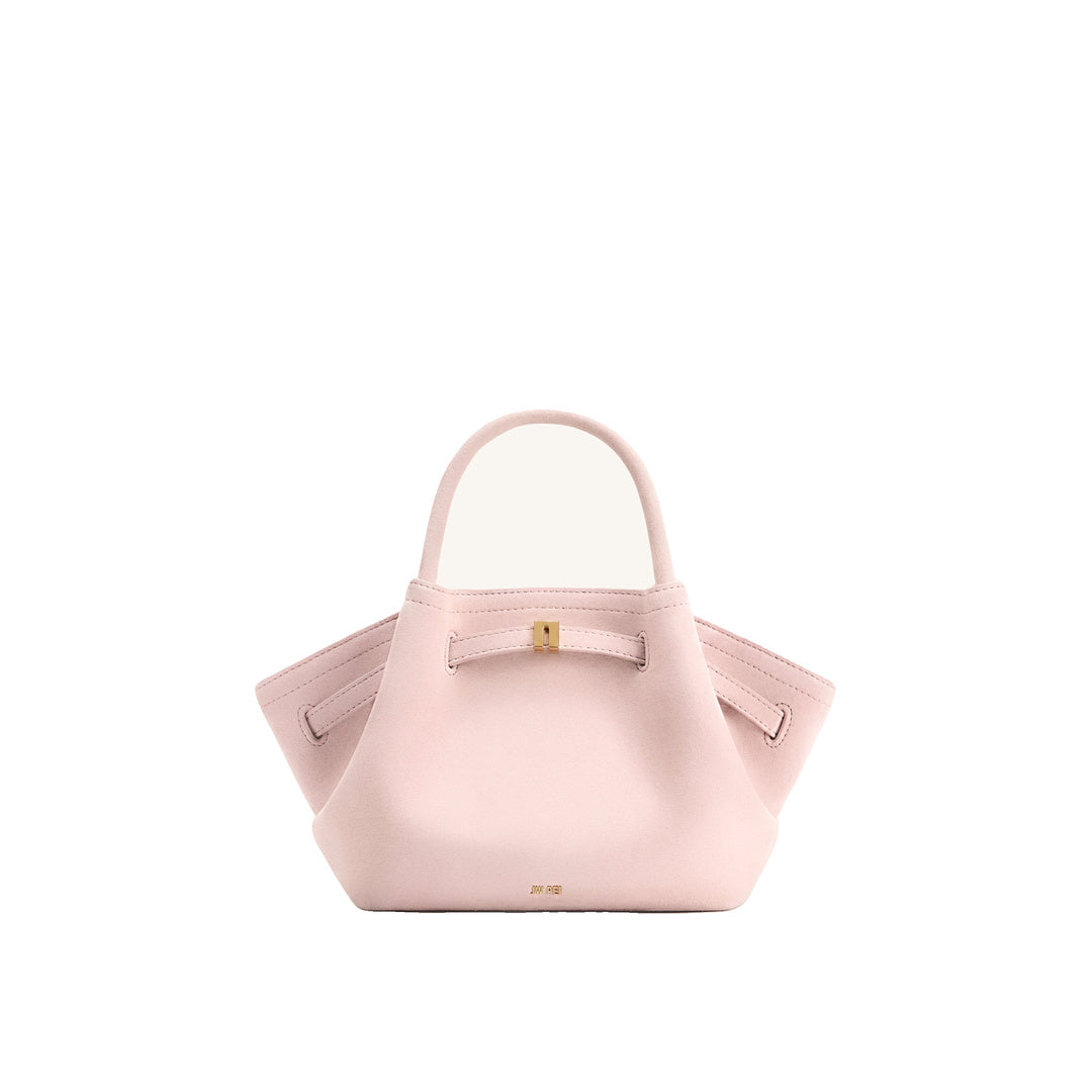JW PEI Hana Mini Faux Suede Tote Bag - Pink by JW PEI