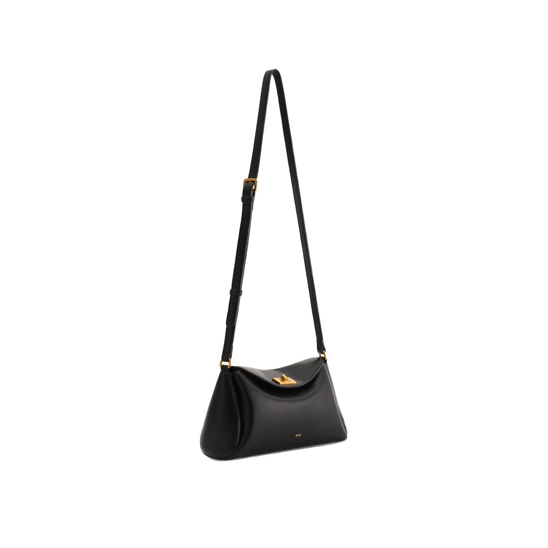 JW PEI Greta Twist-Lock Crossbody Bag - Black by JW PEI