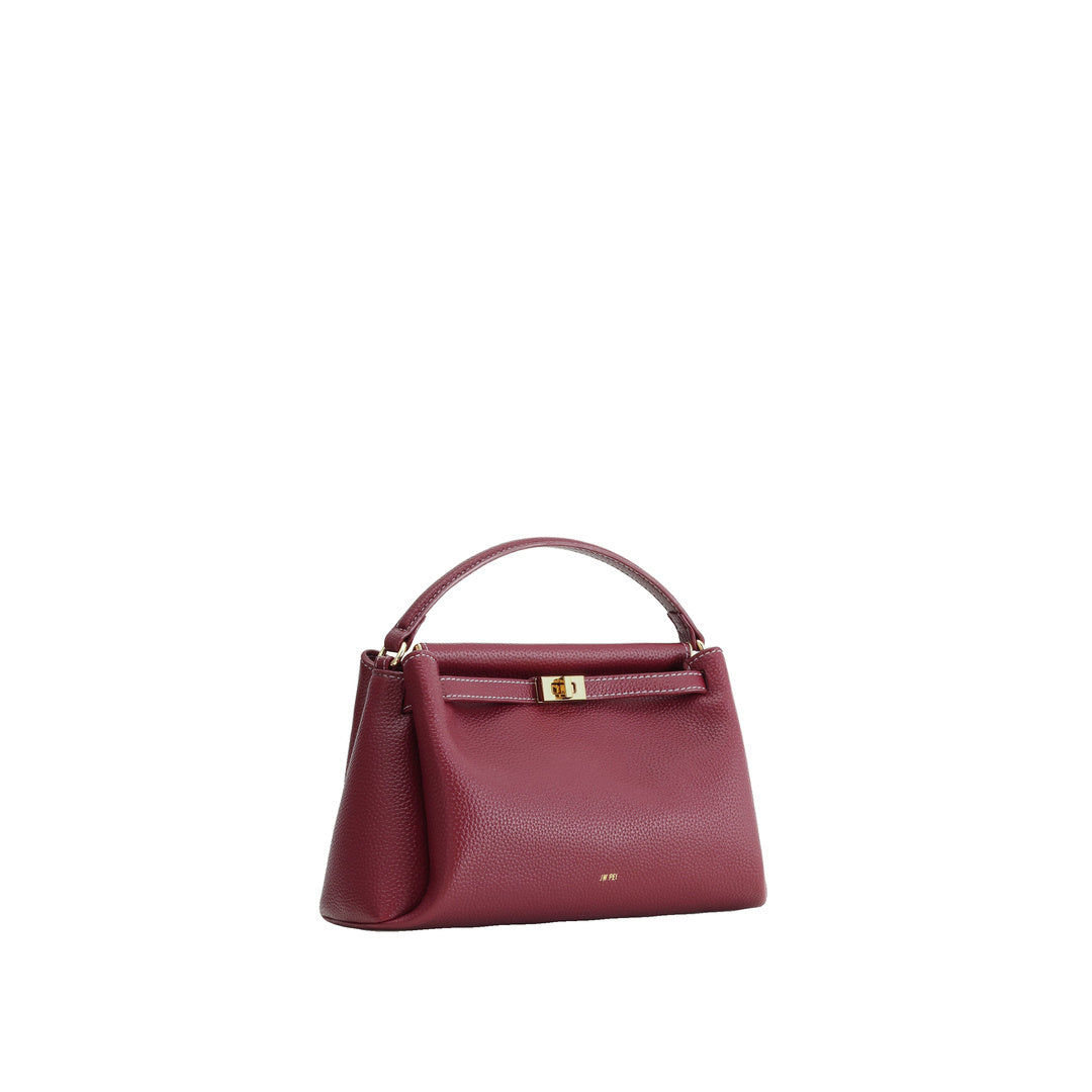JW PEI Carmen Top Handle Bag - Burgundy by JW PEI