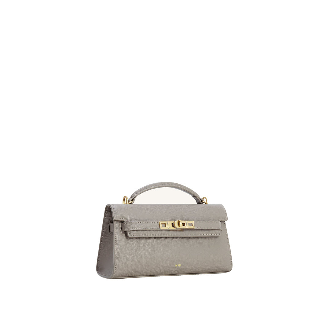JW PEI Noor Top Handle Bag - Elephant Gray by JW PEI