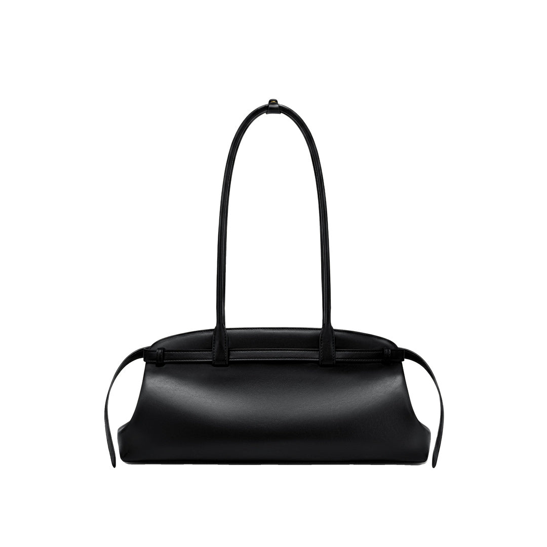 JW PEI Arden Belt Detail East-West Shoulder Bag - Black by JW PEI