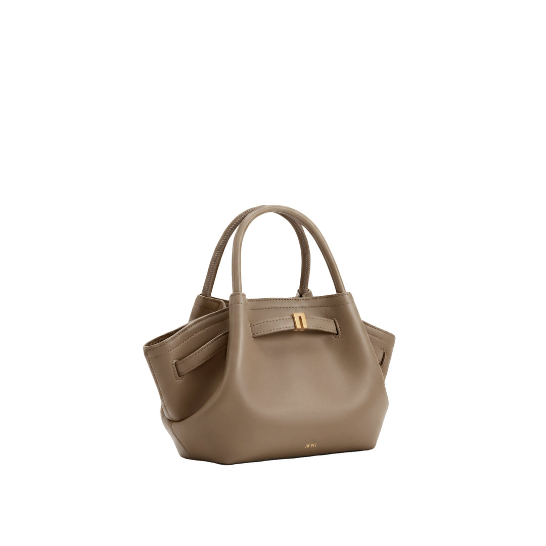 JW PEI Hana Mini Tote Bag - Grayish Brown by JW PEI