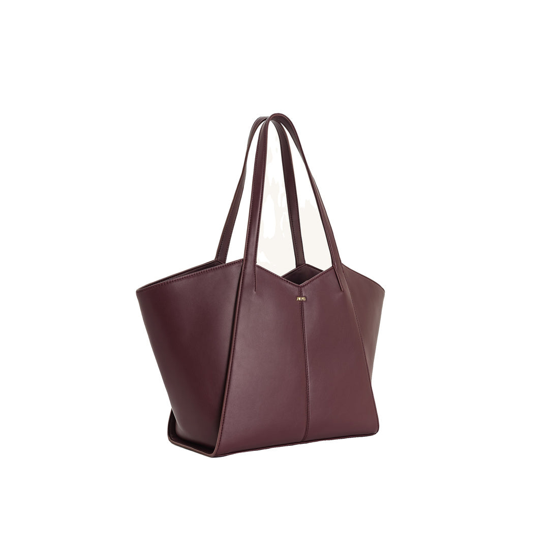 JW PEI Kiana Large Capacity Tote Bag - Deep Claret by JW PEI
