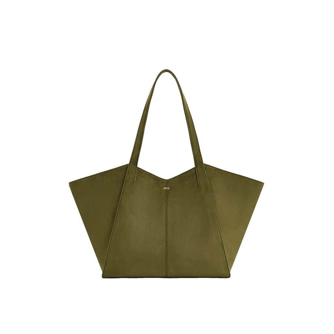 JW PEI Kiana Large Capacity Tote Bag - Dark Olive by JW PEI