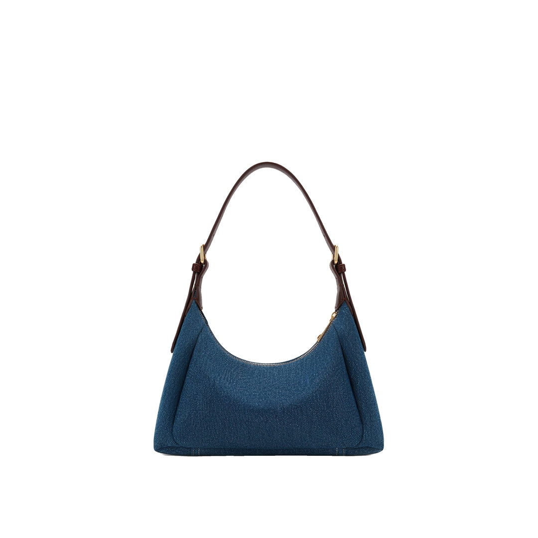 JW PEI Velora Denim Shoulder Bag - Blue Denim by JW PEI