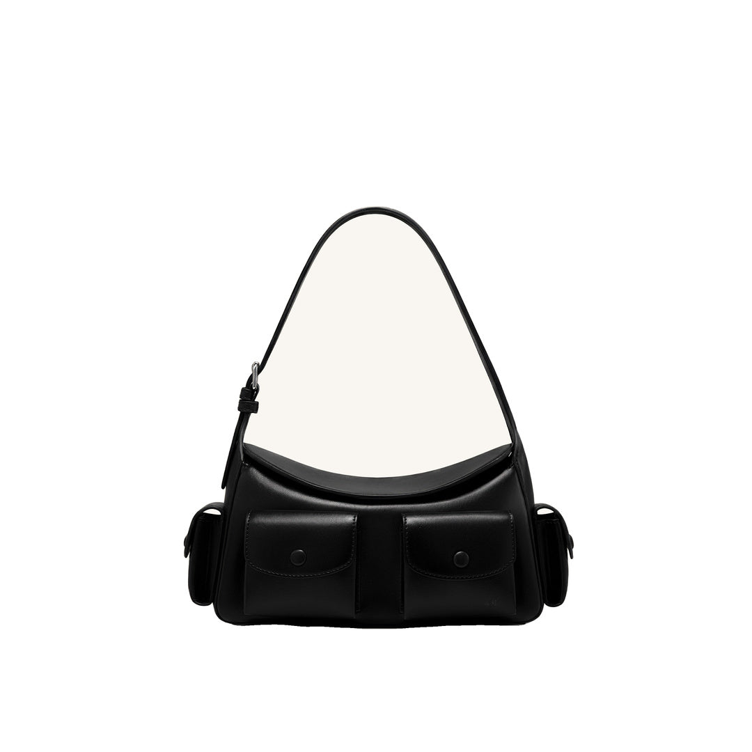 JW PEI Corinne Multi-Pocket Shoulder Bag - Black by JW PEI