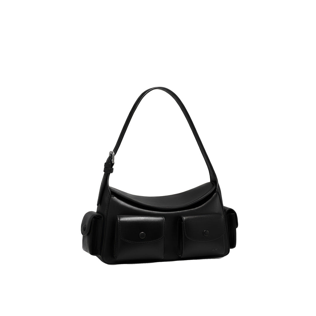 JW PEI Corinne Multi-Pocket Shoulder Bag - Black by JW PEI