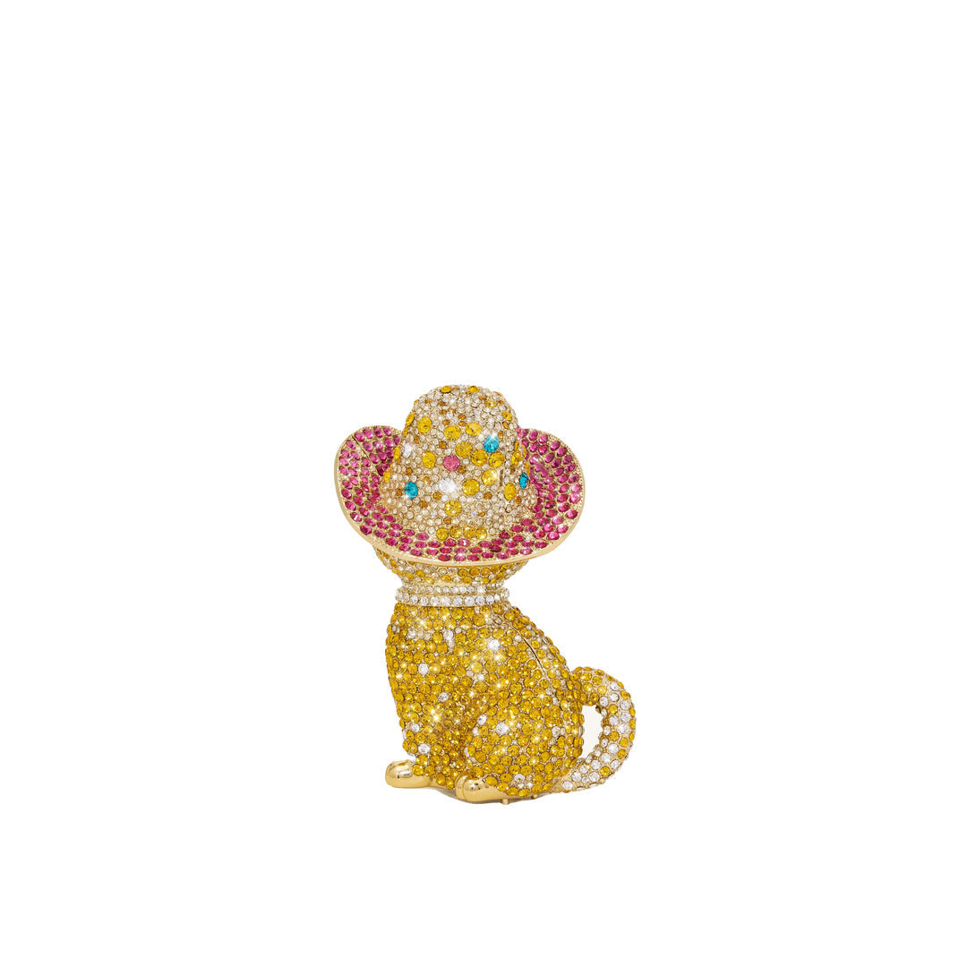 JW PEI Glamorous Cat Clutch - Multicolor Gold by JW PEI