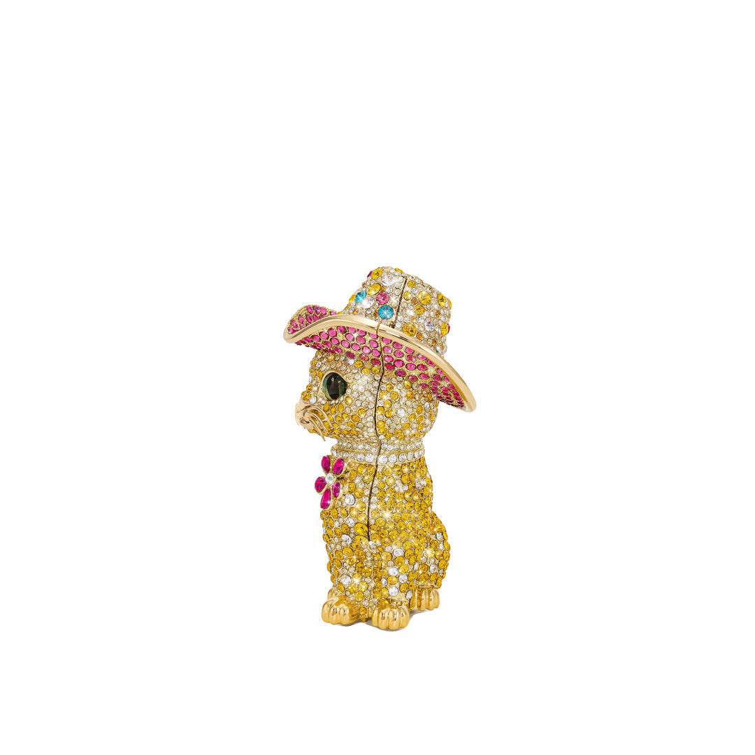 JW PEI Glamorous Cat Clutch - Multicolor Gold by JW PEI