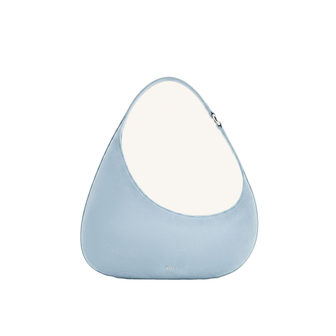 JW PEI Harlee Faux Suede Shoulder Bag - Misty Blue by JW PEI