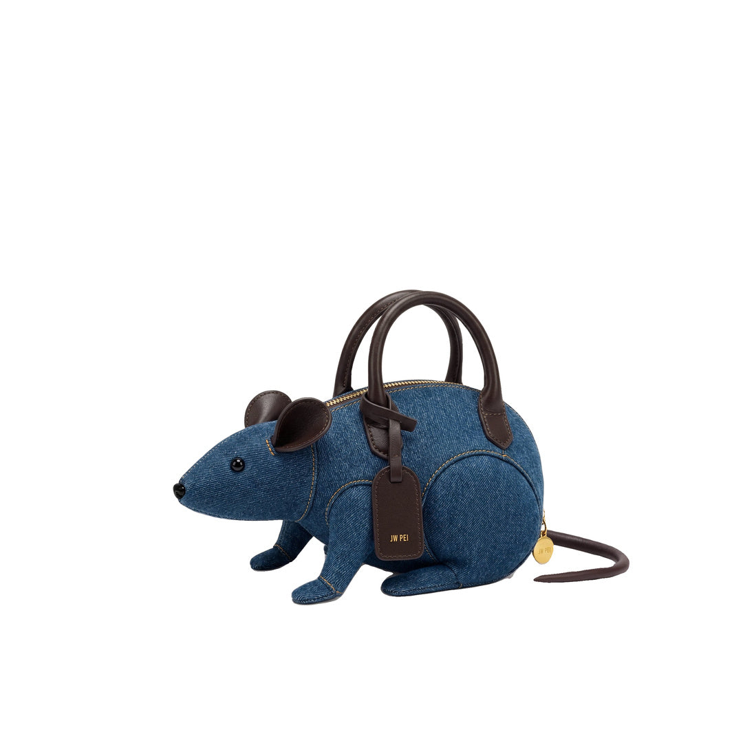 JW PEI Mia Mouse Top Handle Bag - Blue Denim by JW PEI