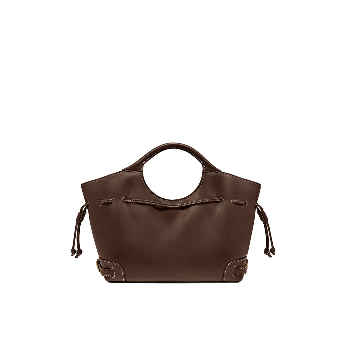 JW PEI Virelle Drawstring Tote Bag - Brown by JW PEI