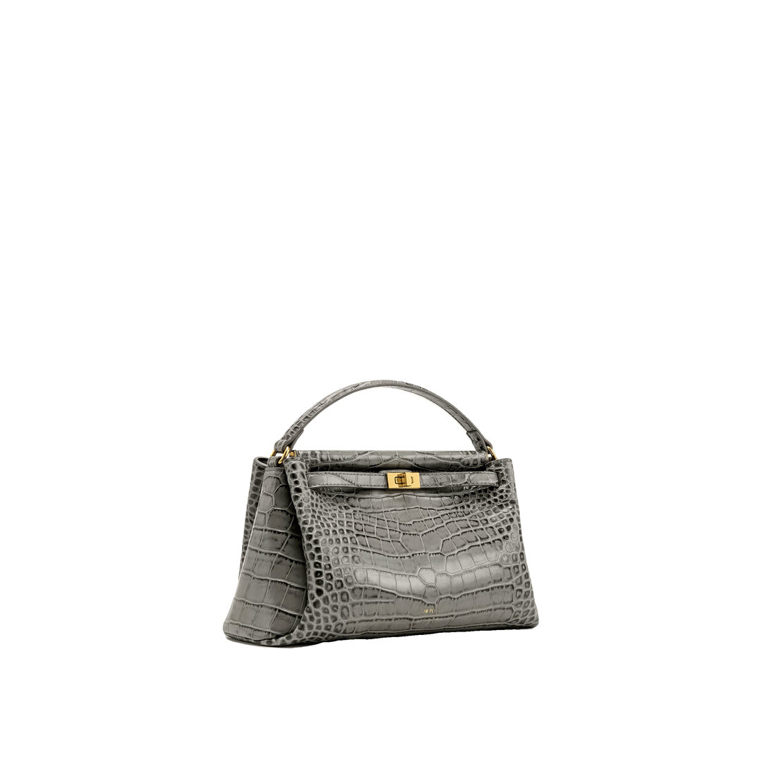 JW PEI Carmen Top Handle Bag - Grey Croc by JW PEI