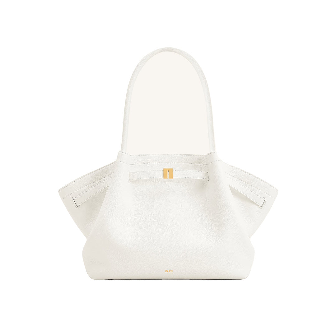 JW PEI Hana Large Tote Bag - White by JW PEI