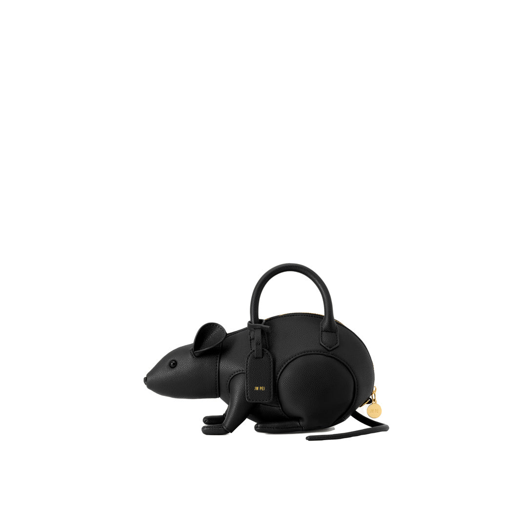 JW PEI Mia Mouse Top Handle Bag - Black by JW PEI