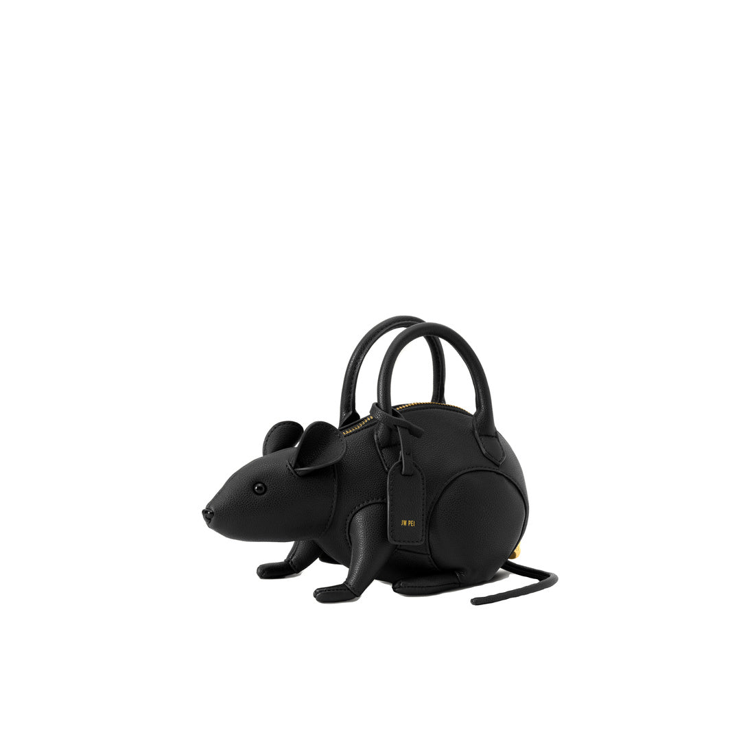 JW PEI Mia Mouse Top Handle Bag - Black by JW PEI