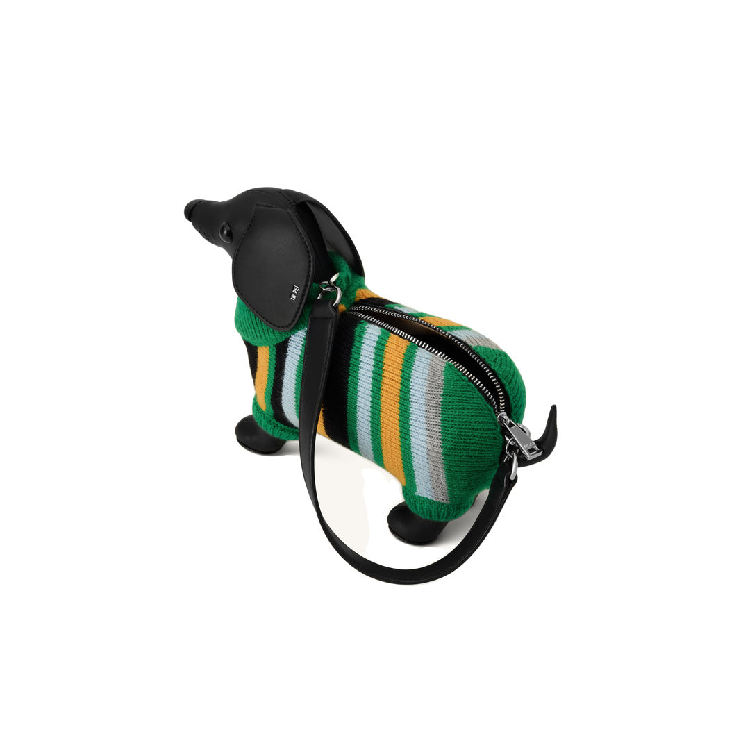 JW PEI Addison Dachshund Handbag - Black by JW PEI