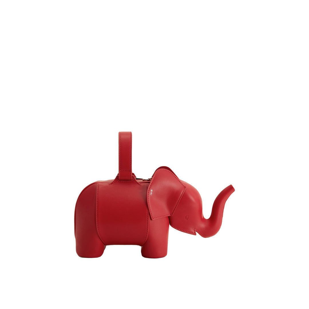 JW PEI Claire Elephant Shaped Handbag - Red by JW PEI