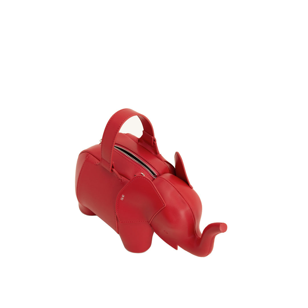 JW PEI Claire Elephant Shaped Handbag - Red by JW PEI
