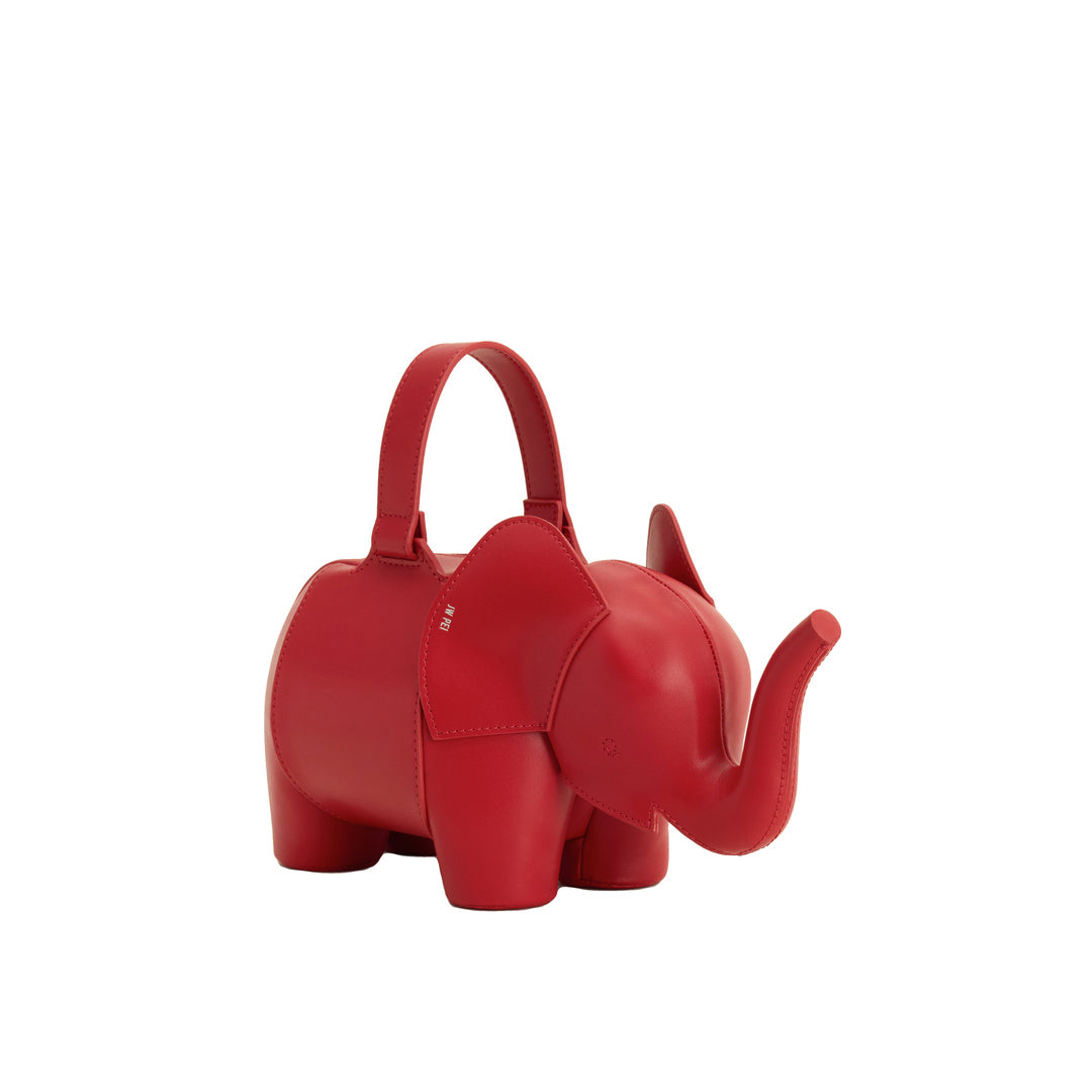 JW PEI Claire Elephant Shaped Handbag - Red by JW PEI