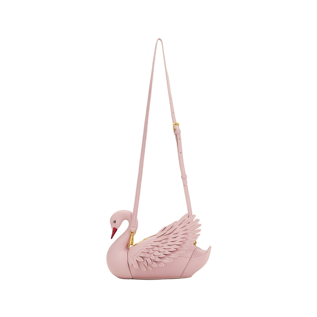 JW PEI Alani Swan Shaped Crossbody Bag - Light Pink by JW PEI