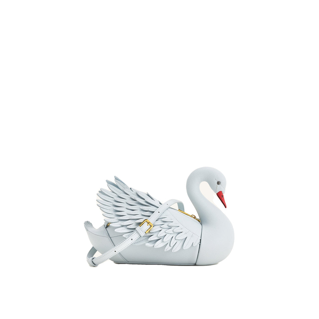 JW PEI Alani Swan Shaped Crossbody Bag - Light Blue by JW PEI