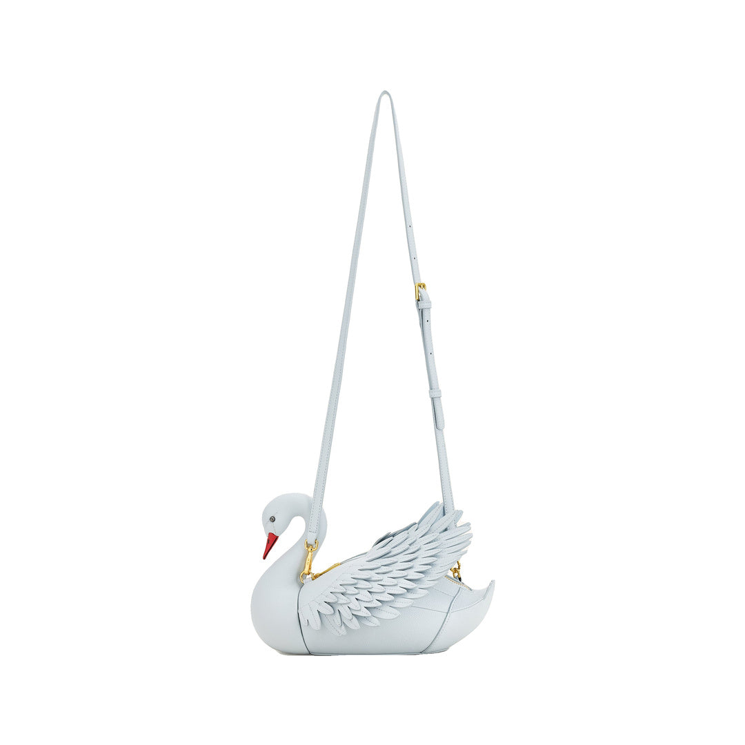 JW PEI Alani Swan Shaped Crossbody Bag - Light Blue by JW PEI
