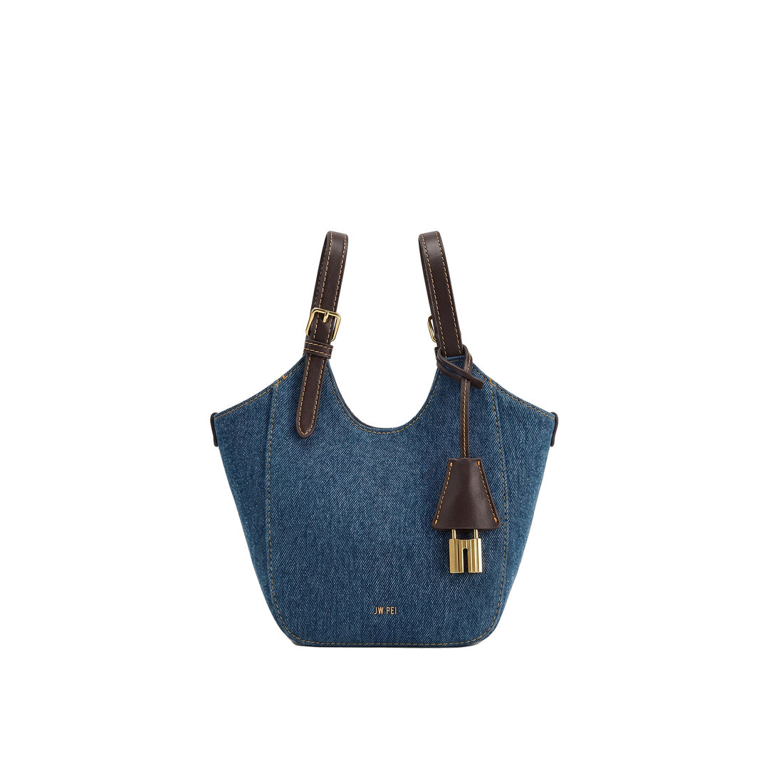 JW PEI Ines Tote Bag - Blue Denim by JW PEI