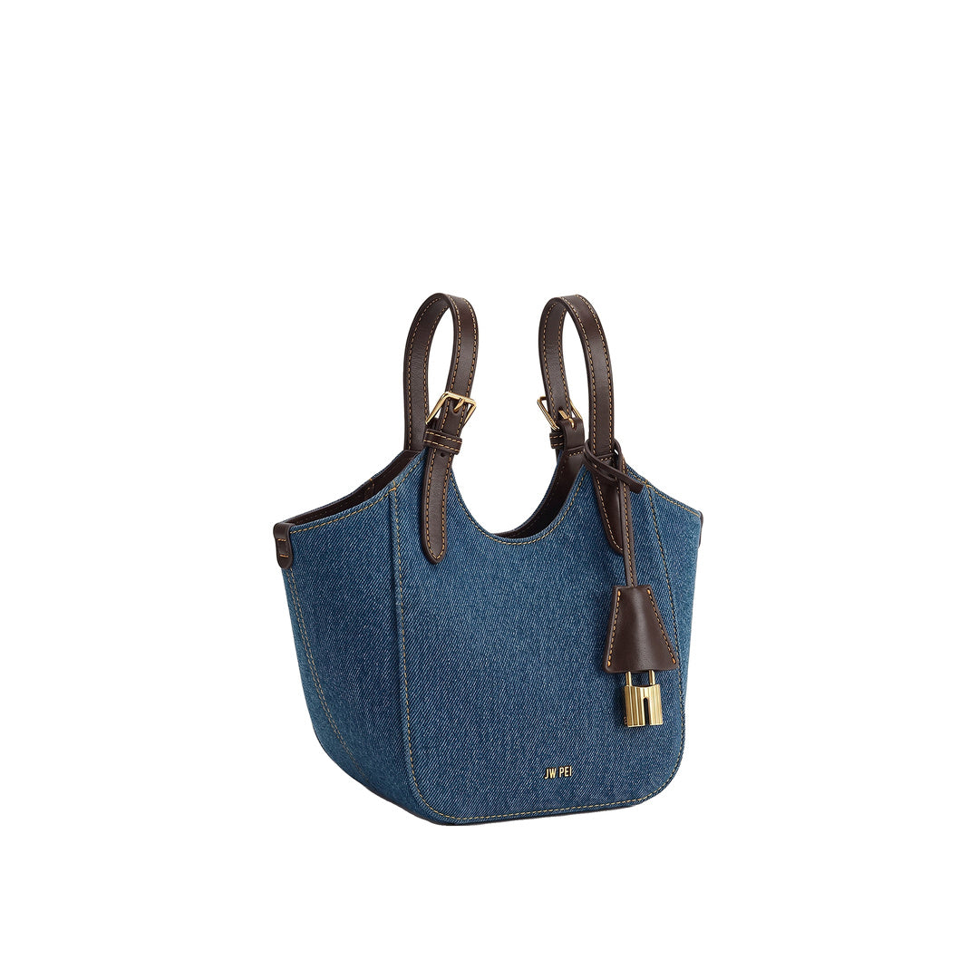 JW PEI Ines Tote Bag - Blue Denim by JW PEI